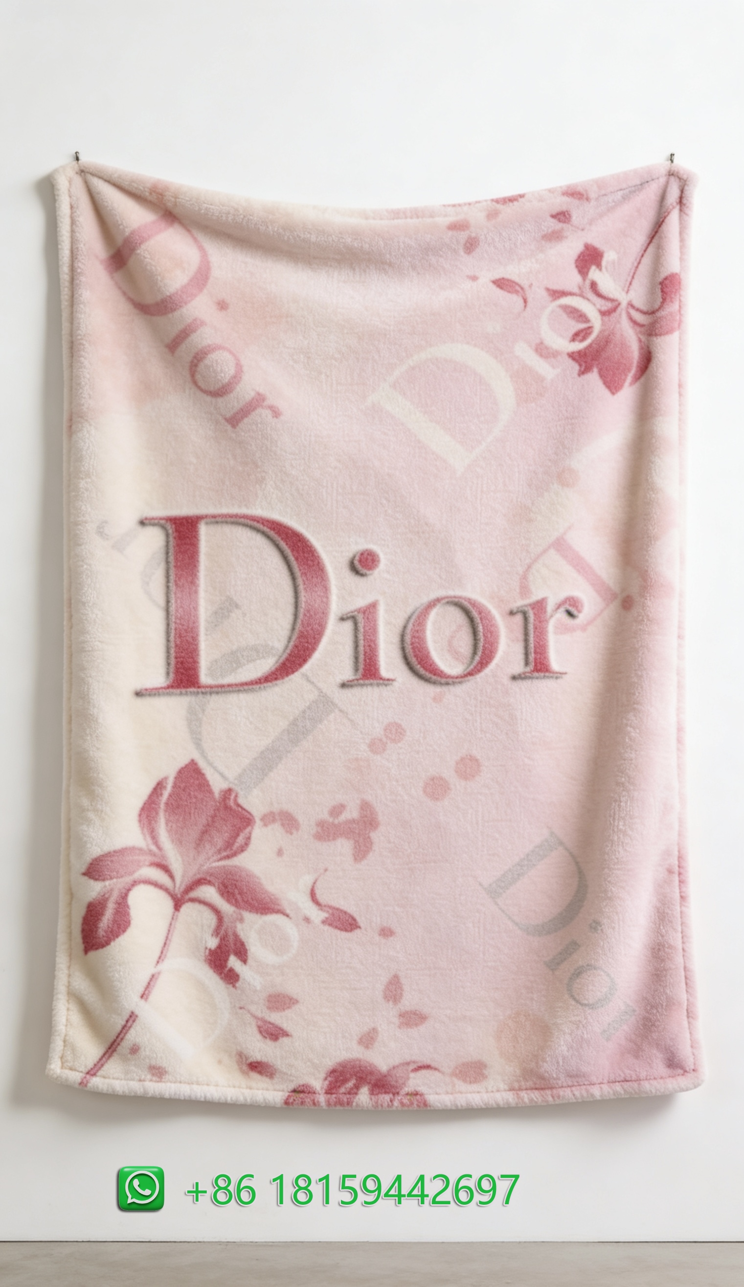 Dior Throw Blankets